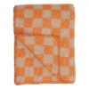 Anno Arkiivi Throw, 130 X 180 Cm, Beige - Orange -Textile Promotional Store Arkiivi villahuopa 130x180 beige oranssi 2 anno hires