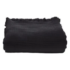 Anno Arkki Bed Spread, 160 X 260 Cm, Black