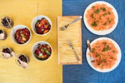 Artek Rivi Acrylic Coated Fabric, 145 X 300 Cm, Blue - White -Textile Promotional Store Artek Rivi RonanErwanBouroullec 10 photo Sumiyo Ida 1