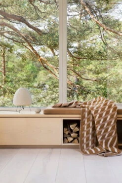 Røros Tweed Bislett Throw 200 X 135 Cm, Cappuccino -Textile Promotional Store BISLETT 5152 Cappuccino 2