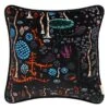 Klaus Haapaniemi & Co. Black Lake Cushion Cover, Cotton Velvet 2 Klaus Haapaniemi & Co. Black Lake Cushion Cover, Cotton Velvet -Textile Promotional Store Black Lake velvet cushion