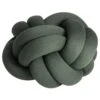 Design House Stockholm Knot Cushion, XL, Forest Green -Textile Promotional Store DHS21 knotxl SM