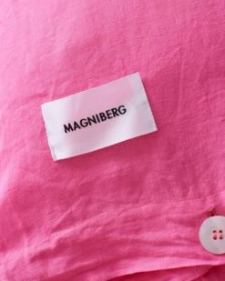 Magniberg Mother Linen Pillowcase, Happy Pink -Textile Promotional Store DUVET MOTHER LINNEN HAPPY PINK 0767 1