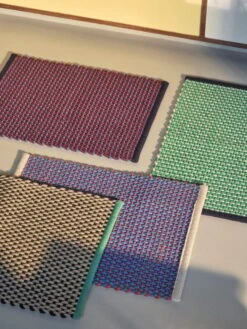 HAY Door Mat, Burgundy -Textile Promotional Store Door Mat family 02