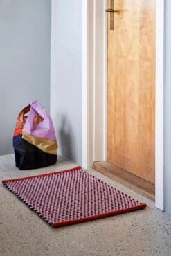 HAY Door Mat, Pink -Textile Promotional Store Door Mat pink Six Colour Bag M no 4