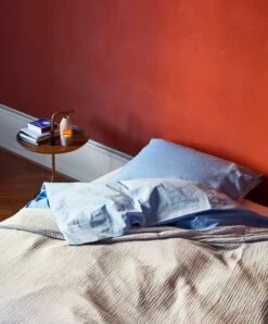 HAY Duo Duvet Cover, Sky Blue -Textile Promotional Store Duo Bed Linen Pillow Case sky blue Duo Bed Linen Duvet Cover sky blue DLM toffee