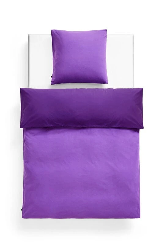 HAY Duo Pillow Case, Vivid Purple 4 HAY Duo Pillow Case, Vivid Purple - Image 2