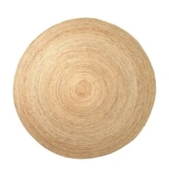 Ferm LIVING Eternal Round Jute Rug, Large, Natural