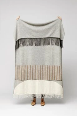 Form & Refine Aymara Plaid, 190 X 130 Cm, Pattern Grey -Textile Promotional Store F R aymara plaid pattern grey 190x130cm