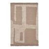 Ferm LIVING Alley Wool Rug, 140 X 200 Cm, Natural -Textile Promotional Store FL1104266308