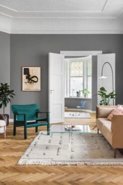 Røros Tweed Syndin Cushion, 50 X 50 Cm, Cloudberry -Textile Promotional Store Fds8 muokattu