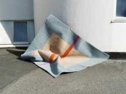 Finarte Akaatti Rug, Beige - Light Blue -Textile Promotional Store Finarte Galleria JusliMaunula Akaatti mood 2