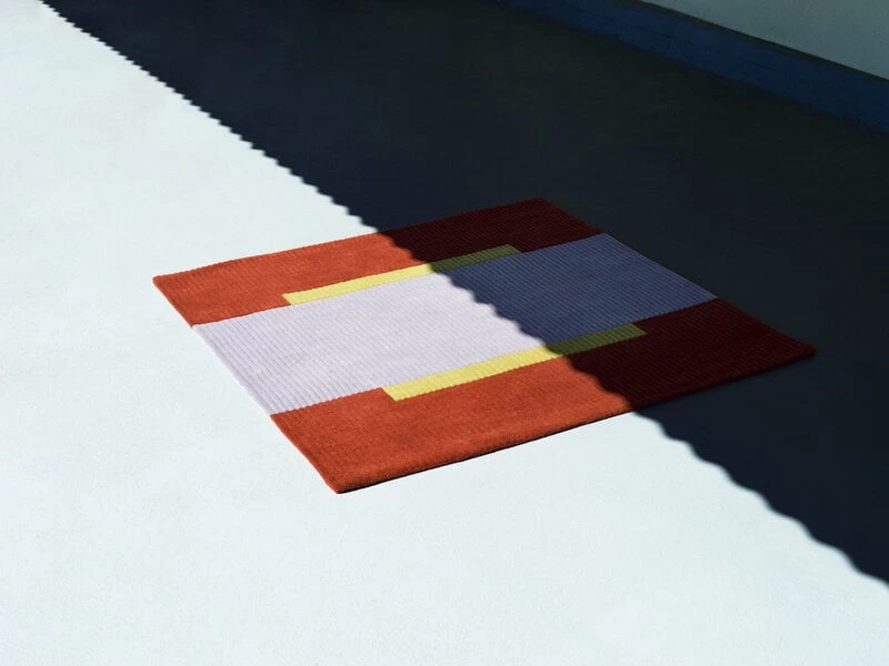 Finarte Umbra Rug, Lilac - Rust 4 Finarte Umbra Rug, Lilac - Rust - Image 2