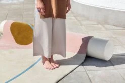 Finarte Ruukku Rug, Pink -Textile Promotional Store Finarte Galleria Ruukku Pink mood 2