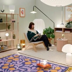 HAY Peas Random Rug, Soft Grey -Textile Promotional Store Finnish Design Shop Lights21034 hires