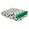 Hem Arch Throw, 130 X 180 Cm, Black - White - Green -Textile Promotional Store HEM HE30572ArchThrowBlack White Green01 2048x2048 ee