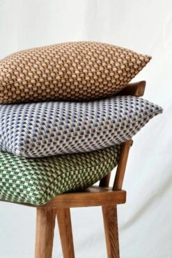 Røros Tweed Isak Cushion, 60 X 60 Cm, Far Away Blue -Textile Promotional Store ISAK CUSHION 105352 105351 105354 2 1