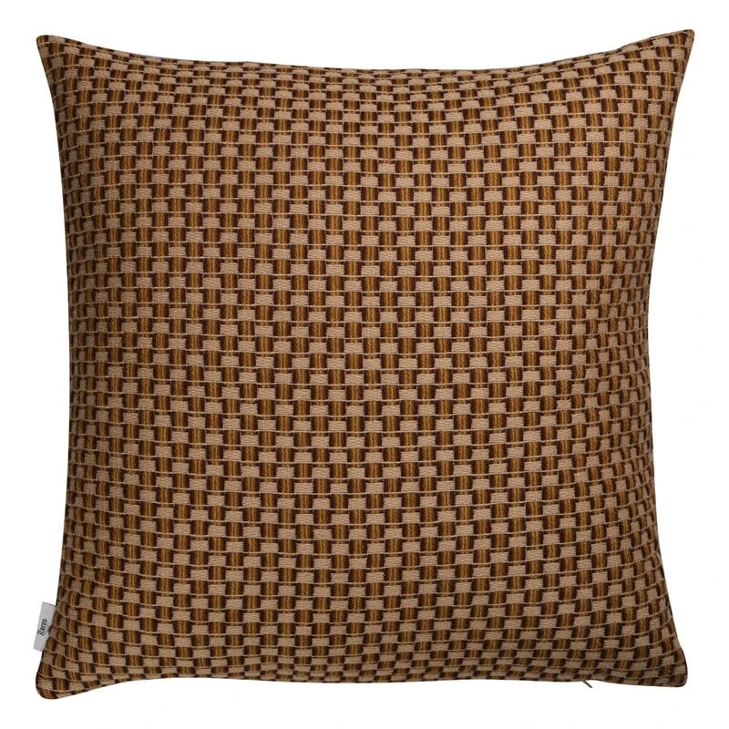 Røros Tweed Isak Cushion, 60 X 60 Cm, Chestnut 3 Røros Tweed Isak Cushion, 60 X 60 Cm, Chestnut