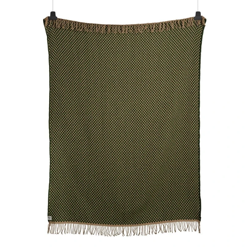 Røros Tweed Isak Throw, 150 X 210 Cm, Green Meadow 4 Røros Tweed Isak Throw, 150 X 210 Cm, Green Meadow - Image 2