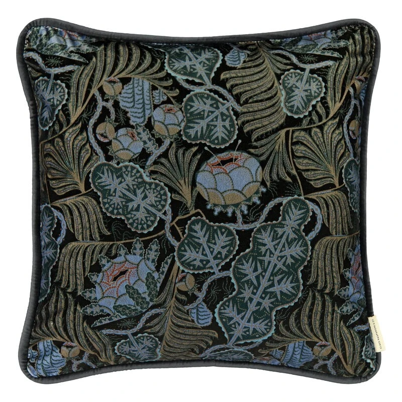 Klaus Haapaniemi & Co. Iceflower Cushion Cover, Velvet, Green 3 Klaus Haapaniemi & Co. Iceflower Cushion Cover, Velvet, Green