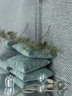 Muuto Tile Cushion, Green -Textile Promotional Store JUL 3 Muuto hi res