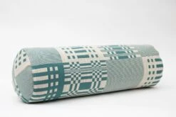 Johanna Gullichsen Tilkku Tube Cushion, Green -Textile Promotional Store Johanna Gullichsen Tube cushion Tilkku green 3