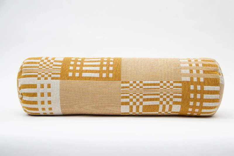Johanna Gullichsen Tilkku Tube Cushion, Ochre 4 Johanna Gullichsen Tilkku Tube Cushion, Ochre - Image 2
