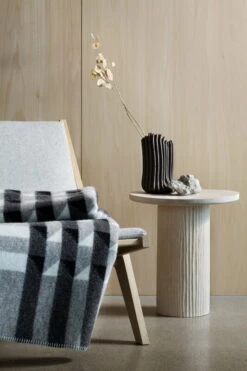 Røros Tweed Kvam Throw, 135 X 200 Cm, Greyscale 7 Røros Tweed Kvam Throw, 135 X 200 Cm, Greyscale -Textile Promotional Store KVAM 5211