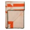 Røros Tweed Kvam Throw, 135 X 200 Cm, Orange -Textile Promotional Store KVAM THROW 5212 THUMB white