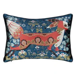 Klaus Haapaniemi & Co. Running Fox Cushion Cover, 35 X 55 Cm, Silk