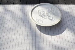 Woodnotes Line In-Out Rug, Pearl Grey - Graphite -Textile Promotional Store Line 15243040 pearl grey graphite woodnotes 1