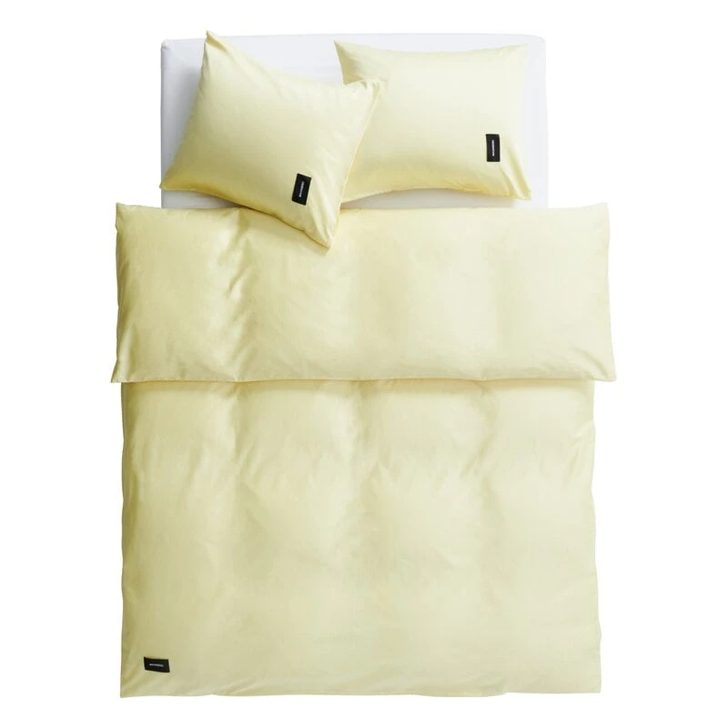 Magniberg Pure Sateen Duvet Cover, Lemonade 6 Magniberg Pure Sateen Duvet Cover, Lemonade - Image 4