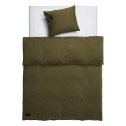 Magniberg Nude Jersey Pillowcase, Washed Army Green -Textile Promotional Store MAGNIBERG NUDE WASHED JERSEY ARMY GREEN 035