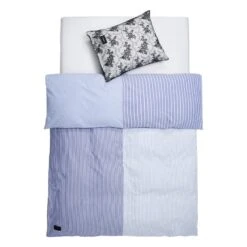 Magniberg Wall Street Oxford Duvet Cover, Patchwork -Textile Promotional Store MAGNIBERG WALLSTREET OXFORD PATCHWORK STRIPES 038