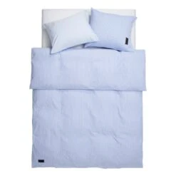 Magniberg Wall Street Oxford Duvet Cover, Striped Light Blue -Textile Promotional Store MAGNIBERG WALLSTREET OXFORD STRIPE LIGHT BLUE 040