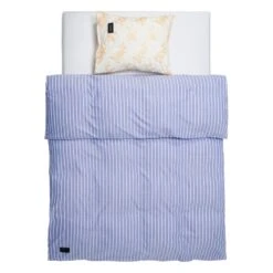 Magniberg Wall Street Oxford Duvet Cover, Striped Medium Blue -Textile Promotional Store MAGNIBERG WALLSTREET OXFORD STRIPE MEDIUM BLUE 044