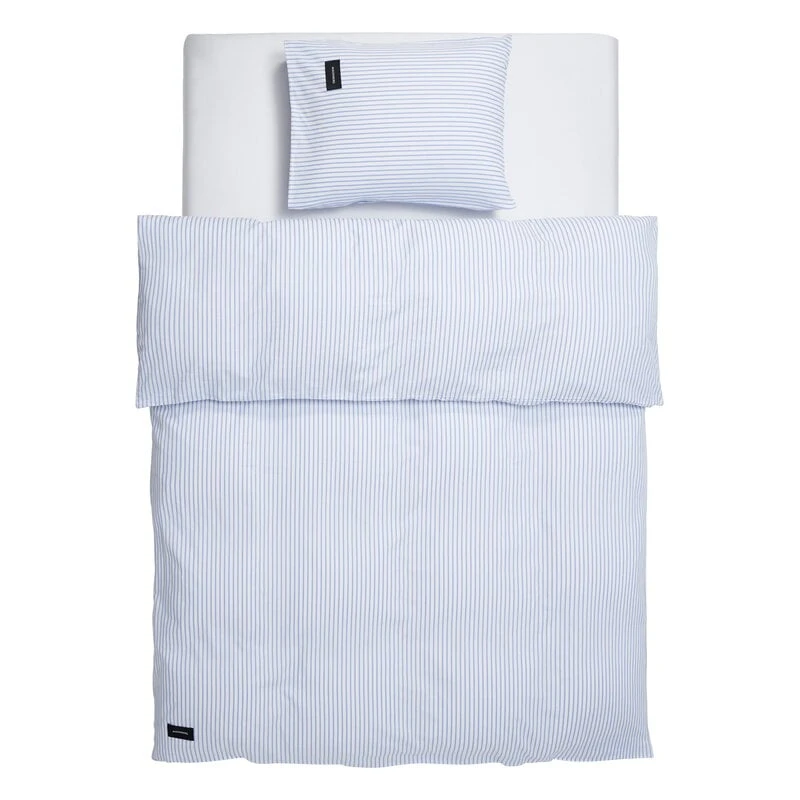 Magniberg Wall Street Oxford Duvet Cover, Striped White 7 Magniberg Wall Street Oxford Duvet Cover, Striped White - Image 5