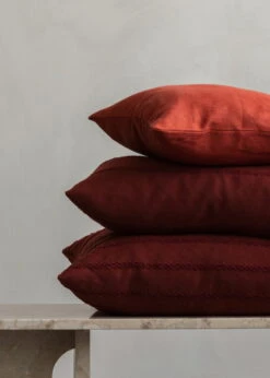 MENU Losaria Pillow, 60 X 60 Cm, Burnt Sienna -Textile Promotional Store MENU Losaria Pillow Androgyne Lounge Table 2