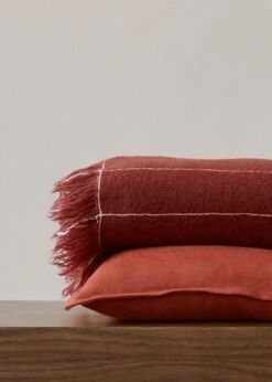 MENU Battus Throw, Burnt Sienna -Textile Promotional Store MENU Mimoides Pillow Battus Throw 1