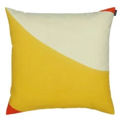 Marimekko Savanni Cushion Cover, 50 X 50 Cm, Yellow-red-light Yellow