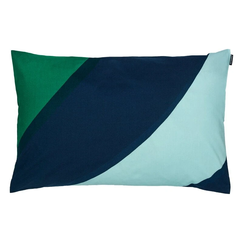 Marimekko Savanni Cushion Cover, 40 X 60 Cm, Green - Dark Blue - Mint 3 Marimekko Savanni Cushion Cover, 40 X 60 Cm, Green - Dark Blue - Mint