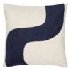 Marimekko Seireeni Cushion Cover, 50 X 50 Cm, Linen - Dark Blue -Textile Promotional Store MM 23ss seireeni cushion cover 50x50 FR1