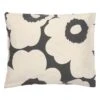 Marimekko Unikko Pillowcase, 50 X 60 Cm, Charcoal - Off-white 1 Marimekko Unikko Pillowcase, 50 X 60 Cm, Charcoal - Off-white -Textile Promotional Store MM pussilakana unikko FR1 kuva2