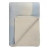 Røros Tweed Moon Throw, 135 X 200 Cm, Crescent Blue -Textile Promotional Store MOON THROW 5901 THUMB white