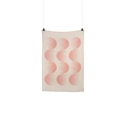 Røros Tweed Moon Throw, 135 X 200 Cm, Rosy Sky -Textile Promotional Store MOON THROW 5903 BACK white