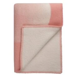Røros Tweed Moon Throw, 135 X 200 Cm, Rosy Sky