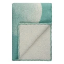 Røros Tweed Moon Throw, 135 X 200 Cm, Tranquille Green