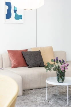 HAY Shaggy Rug, Warm Grey 9 HAY Shaggy Rug, Warm Grey -Textile Promotional Store Mags 3 seater comb 5 Remix 223 Tulou Coffee Table off white