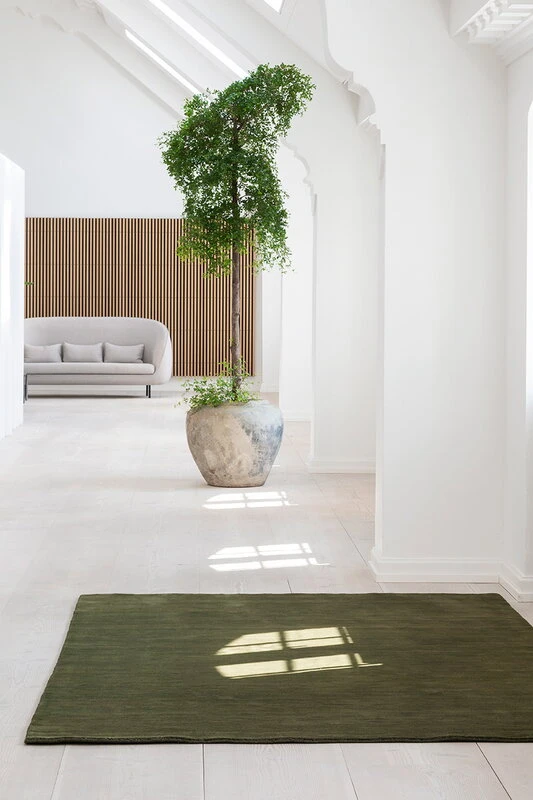 Massimo Copenhagen Earth Rug, Moss Green 6 Massimo Copenhagen Earth Rug, Moss Green - Image 4