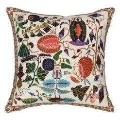 Klaus Haapaniemi & Co. Les Chats Monster Cushion Cover, Linen -Textile Promotional Store Monster HBack